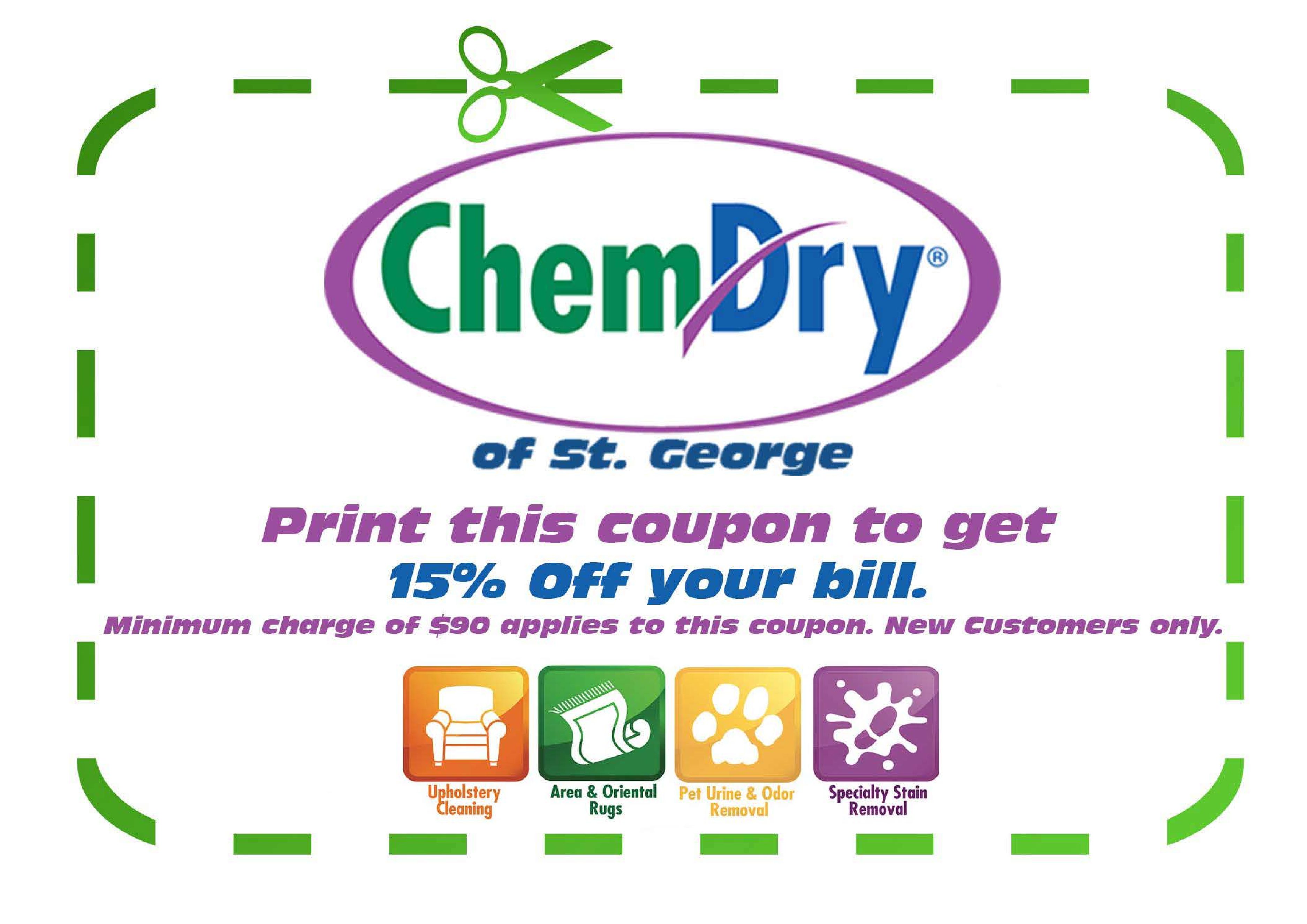 Special Offer ChemDry Carpet Cleaning St. Utah